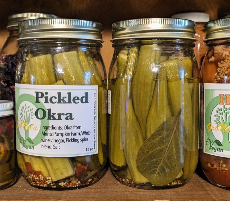 Okra is in season!