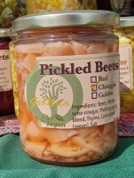 Pickled Chioggia Beets