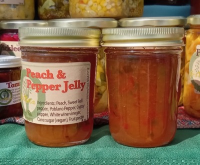 Peach and Pepper Jelly