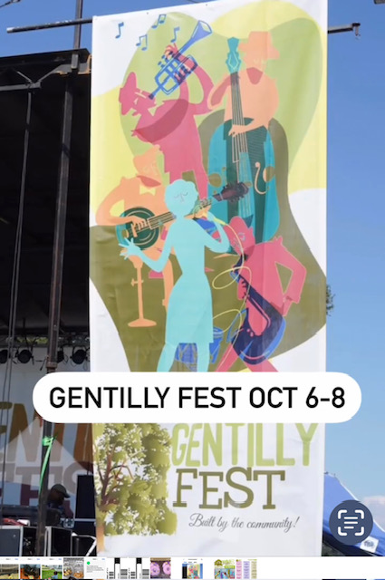 Gentilly Fest October 6-8