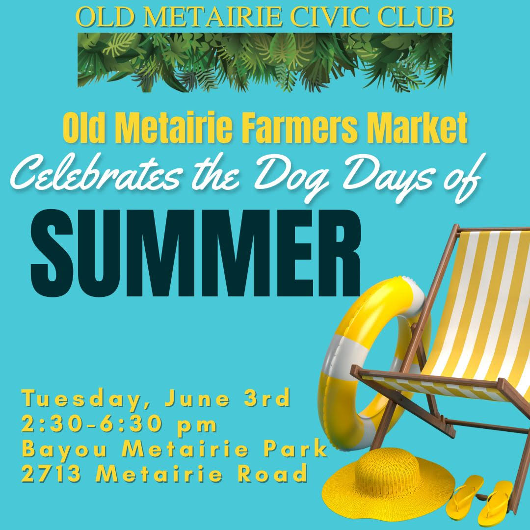 Old Metairie Farmer's Market at Bayou Metairie Park