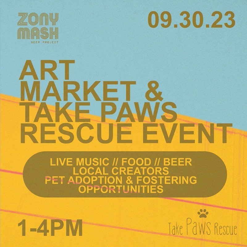 Art Market & Take PAWS Rescue Event
